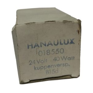 Hanaulux 018550 Surgical Lamp - 24V 40W B15d Silver Top