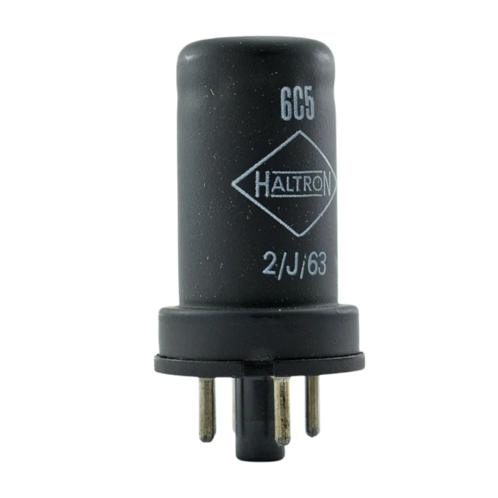 Haltron 6C5 Vintage Triode Vacuum Tube for Preamp & Radio Applications