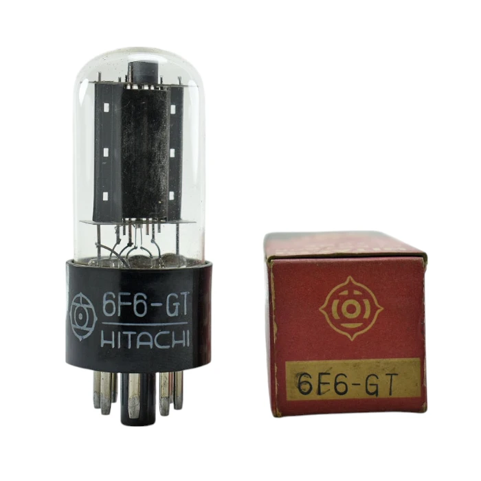 HITACHI 6F6GT Audio Power Pentode Tube for Radios