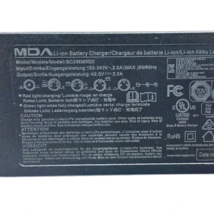 Cargador Patineta 42V 2A MDA BC238360020