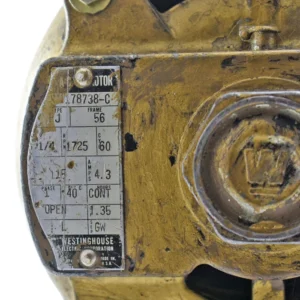 Motor Westinghouse 178738-C 1/4 HP 1725 RPM 115V