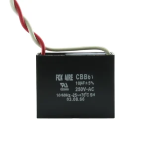 Capacitor CBB61 10uF 250V