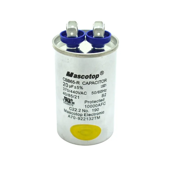 Capacitor Mascotop 20uF 440V