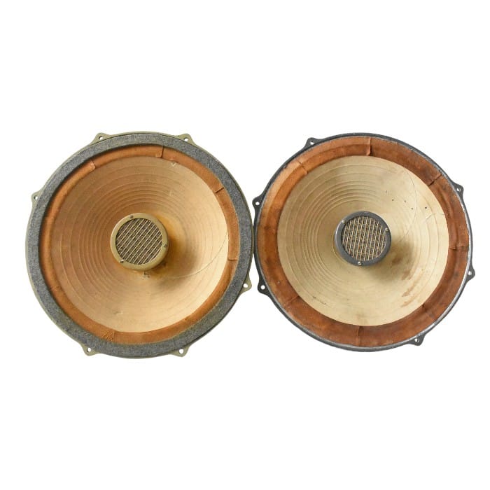 Parlantes coaxiales vintage 8 ohm 20w Nippon Tuny C12 y Lafayette SK58