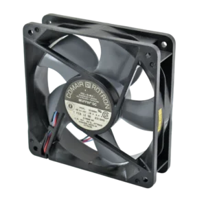 Etiqueta negra Comair Rotron Muffin DC Model MC48B8X 48V 0.18A.