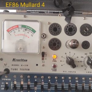 test Mullard EF86 Quad - British Made BVA