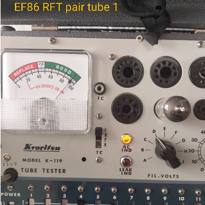 Par Tubos EF86 RFT NOS | VÃ¡lvulas Pentodo Audio Hi-Fi