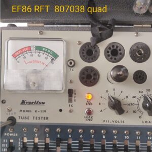 Quad RFT EF86 TubesÂ Tested