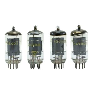 Quad RFT EF86 Tubes.