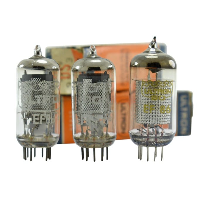 Set of 3 Ultron EF86 Tubes - Mesh Shield