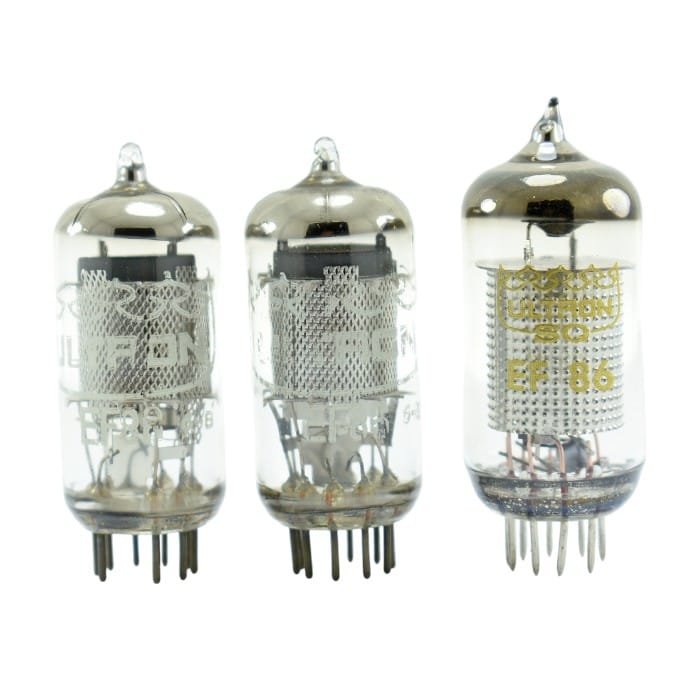 Set of 3 Ultron EF86 Tubes - Mesh Shield
