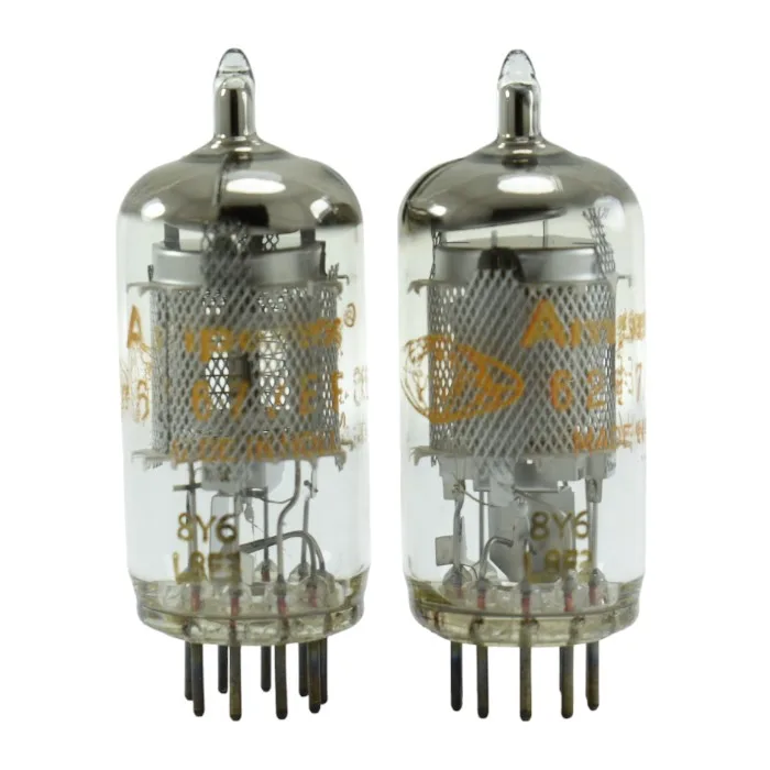 Amperex EF86 Mesh Plate Pair