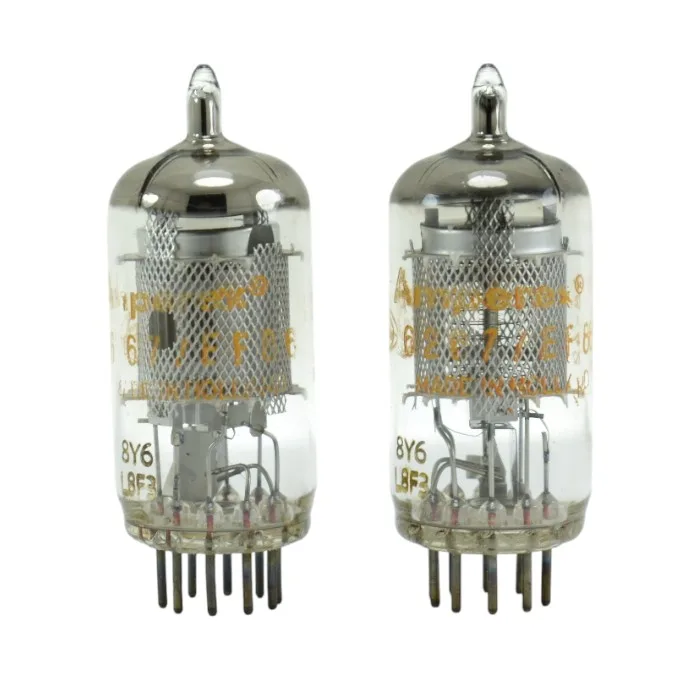 Amperex EF86 Mesh Plate Pair