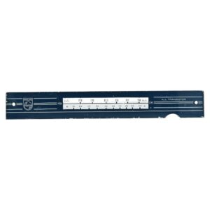 Escala Dial Azul Radio Philips All Transistor