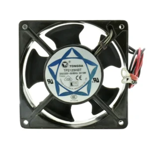 Extractor industrial Tongda 120mm 5 aspas negras 220V.