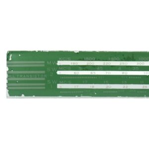 Escala Vidrio Radio Philips All Transistor