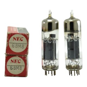 Par Tubos 6BM8 ECL82 NEC NOS
