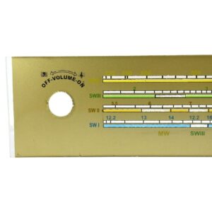Dial de Vidrio Radio Blaupunkt "Bandspread"